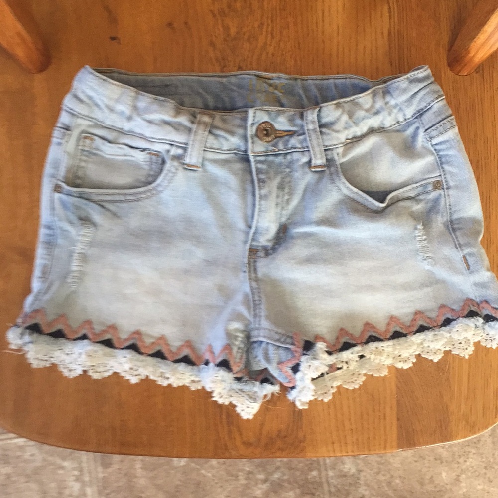Girls True Craft Denim Shorts